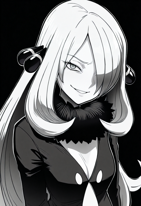 Cynthia -シロナ - Pokemon Diamond and Pearl - IllustriousXL LORA