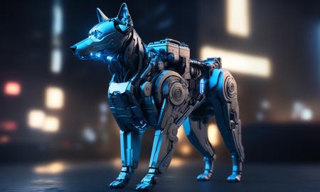 XL Special effects mech art style