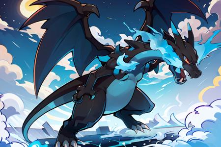 Charizard & Mega X Form (Pokemon) (Pokedex #0006) [Illustrious & SD1.5]
