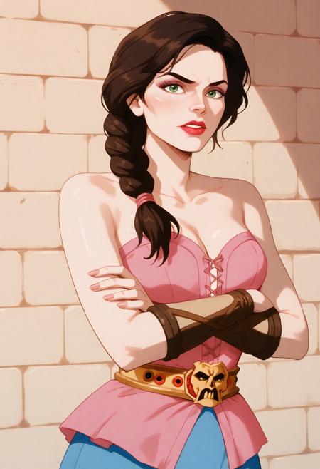 Jezmine, Master of Shurikenjutsu, (Conan the Adventurer, 1992 TV series), LoRA, PonyXL
