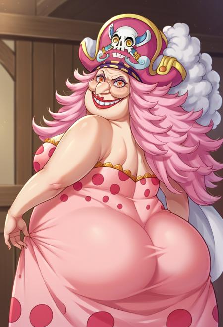 Charlotte Linlin AKA Big MoM / ONE PIECE (NSFW/SFW) SDXL LORA PONY版本v1.0 (ID: 644217)