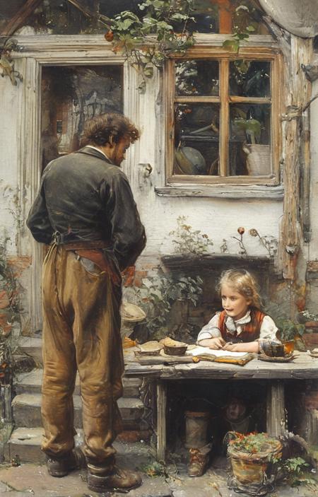 style of Adrianus Eversen [SDXL] 138
