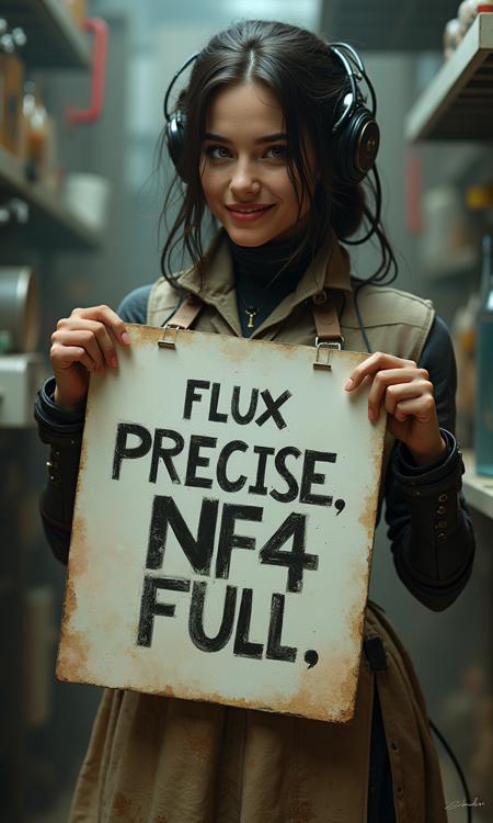 Precise Flux dev NF4 FP8/FP16 | CLIP and VAE included版本v1.0 fp16 (ID: 846741)