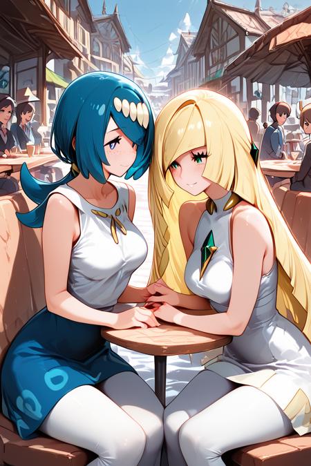 Lusamine & Lana Mama: Moms' Getaway | ルザミーネ x スイレンママ (Pokemon) [Pony]