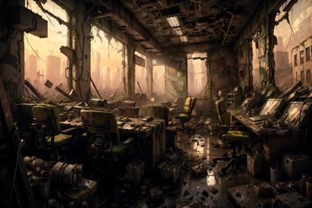 Old Time Post Apocalyptic Enviroment