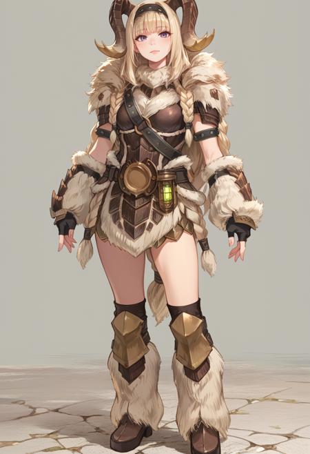 Monster Hunter - Banbaro Armor (バフバロ装備) ponyXL