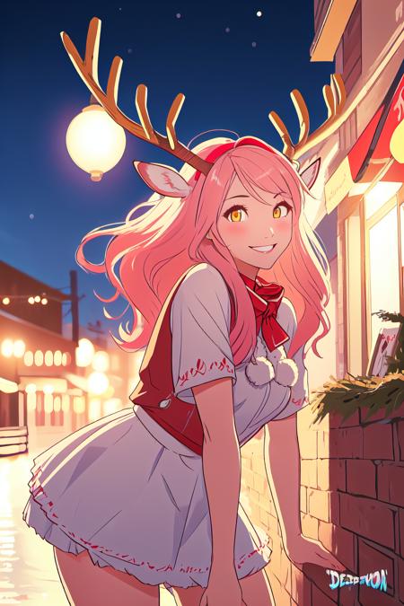 Santa's Reindeer Girl Concept LyCORIS | Cheems AI