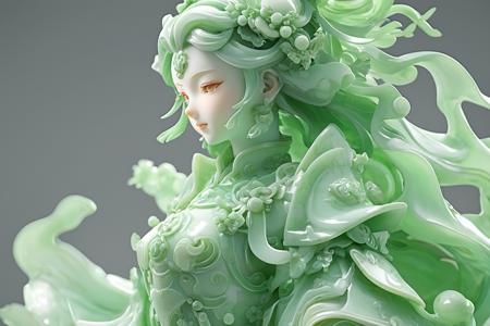 翠玉白菜SDXL | Jadeite Cabbage | Chinese treasure