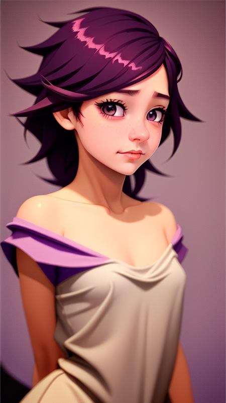 frowning