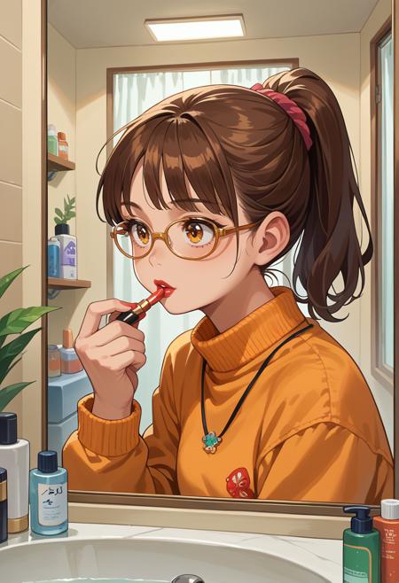 Applying Lipstick | Concept Lora  | [Pony XL]