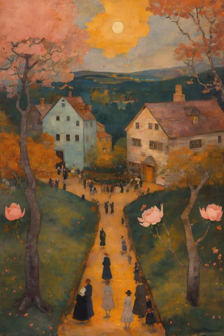style of Maurice Prendergast 383