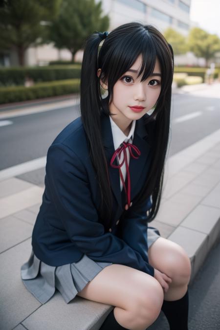 中野梓-秋冬校服 nakano azusa-winter school unifrom