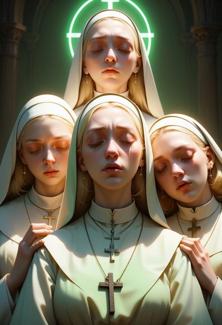 Irreverant Nuns by Earth & Dusk XL
