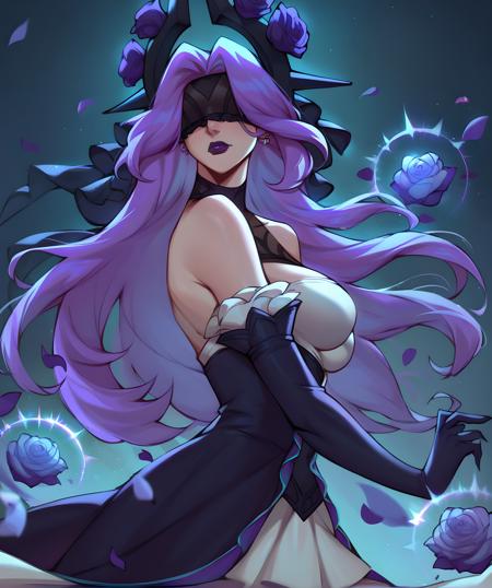 [Pony] Syndra League of Legends版本Withered_Rose_Syndra (ID: 718953)