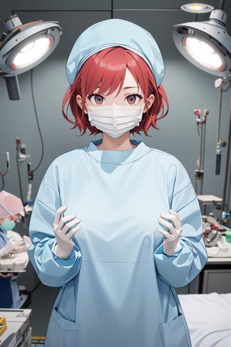 Surgeon Hands Up