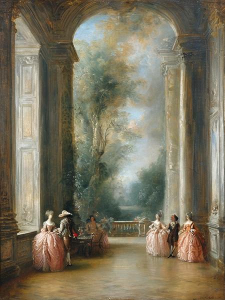 style of Jean-Antoine Watteau [SDXL] 124