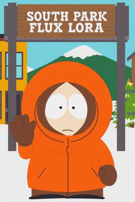 South Park style - Flux Lora版本v1.0 (ID: 914403)
