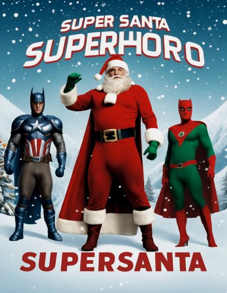 Superhero Movie Poster [SDXL]