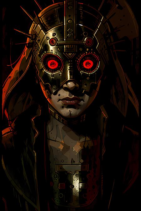 Cyberpunk 2077 Tarot card 512x1024版本tarot card (ID: 7793)