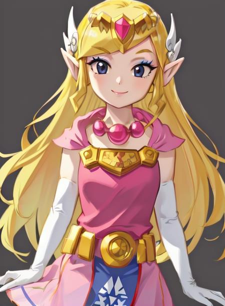 Toon zelda (The Legend of Zelda) -  Commision (PonyXL/SD 1.5)
