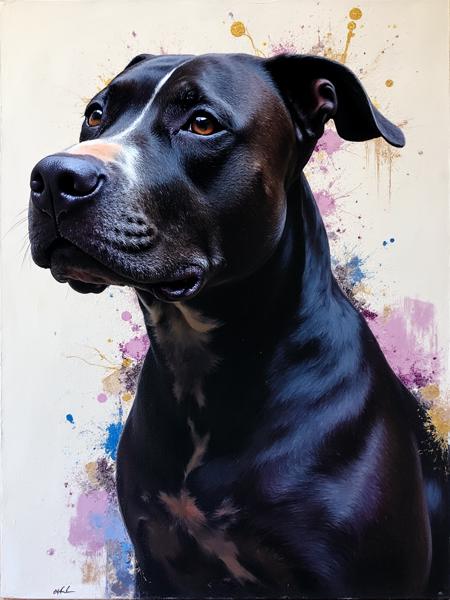 Sugar The Pitbull Dog | FLUX