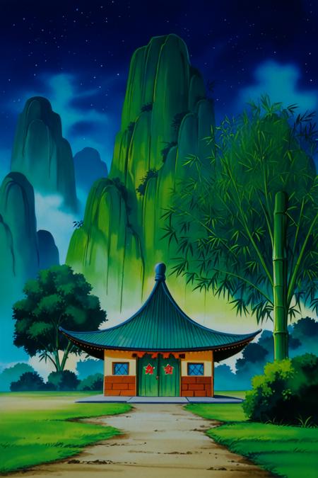 Mount Paozu - Dragon Ball Backgrounds | Illus