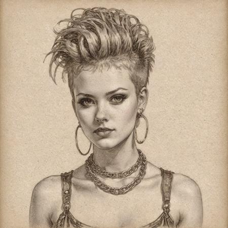Vintage Drawing - CE - SDXL & Flux