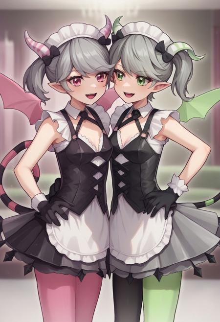 Arianna and Ariane the Labrynth servants (YuGiOh!)