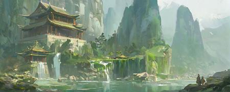 （SDXL）chinese style illustration -- 国风插画
