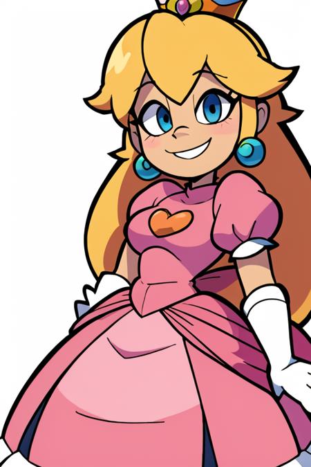 Princess Peach (Retro 2D LoRA)