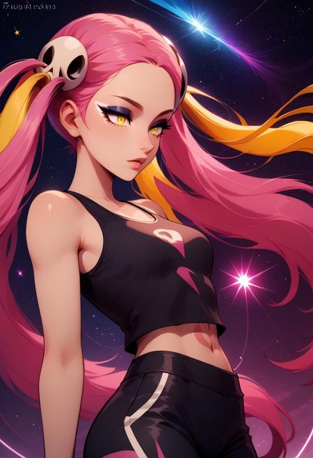 Plumeria: Team Skull Big Sister | プルメリ (Pokemon) [Pony & SD1.5]
