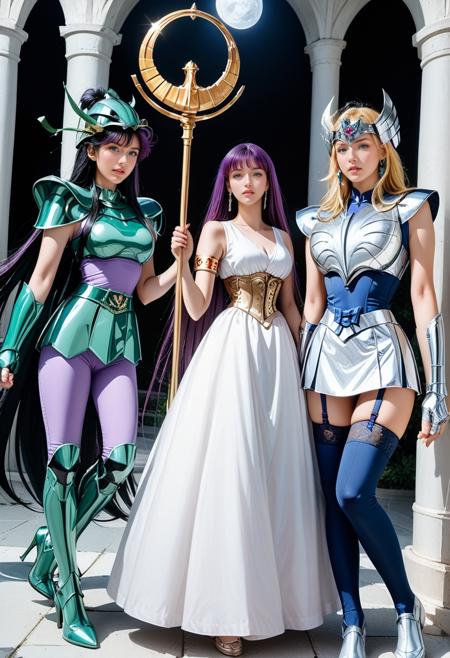 Female Saint Seiya Characters All in One-(女体化圣斗士合集)
