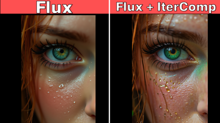 Flux Enhance Workflow: Refining and Upscaling with IterComp