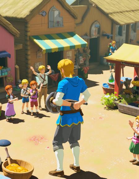 Breath of the wild Style - Flux