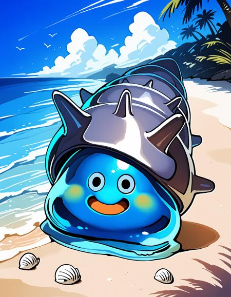 Shell slime / スライムつむり (Dragon quest) IL/Pony