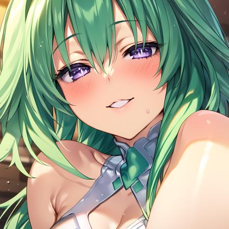 Green Heart/グリーンハート - Hyperdimension Neptunia/超次元ゲイム ネプテューヌ Animagine XL 3.1+IllustriousXL