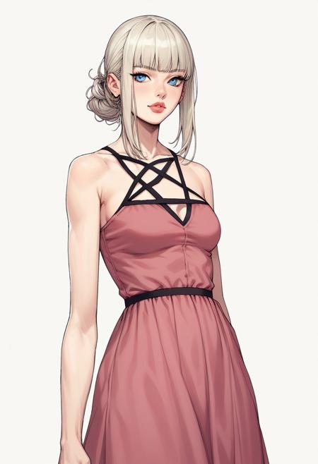 Pentagram dress by IkariRH