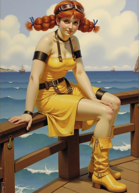 Skies of Arcadia: Aika (FLUX)