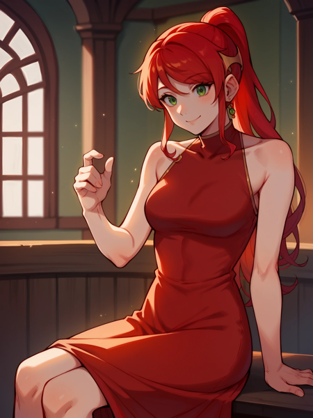 Pyrrha Nikos (RWBY) - 4 Outfits