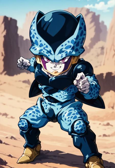 Cell Dragon Ball Pony XL