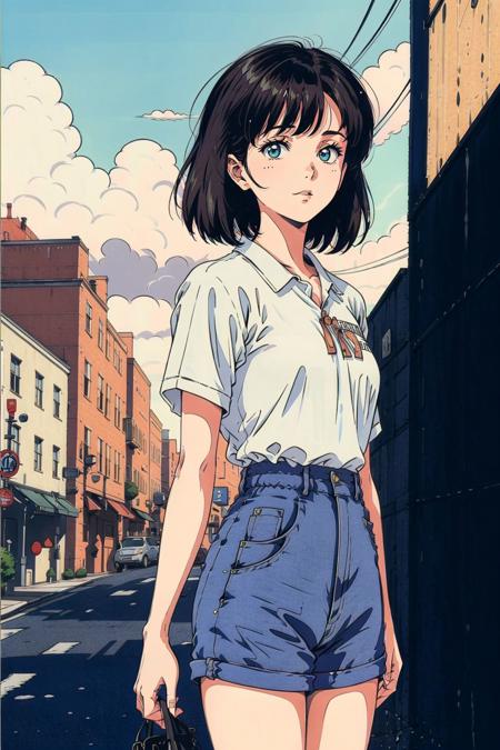 90年代日本动漫风格 || 90s Japanese anime style