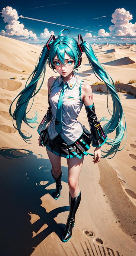 Hatsune Miku (with shiny eyes)