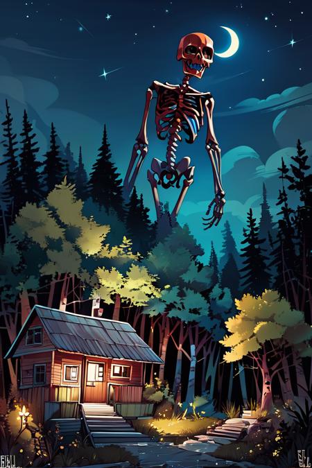 Giant Skeleton: Gashadokuro | がしゃどくろ [Pony]