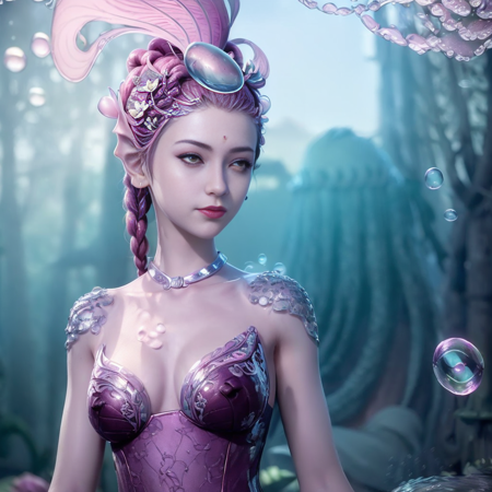 chinese mermaid-mermaid-Kraken 美人鱼|鲛人@spz