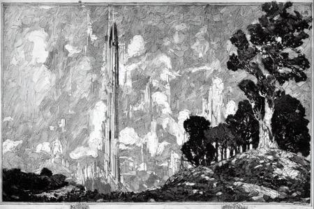 Art style Franklin Booth