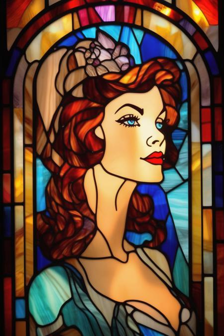 Stained Glass Portrait