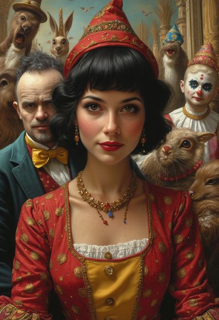 style of Michael Cheval [FLUX] 129