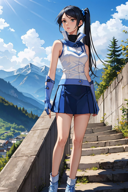 Obelisk Blue Girl's Uniform (YGO)