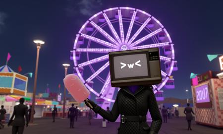 Tv Woman FLUX