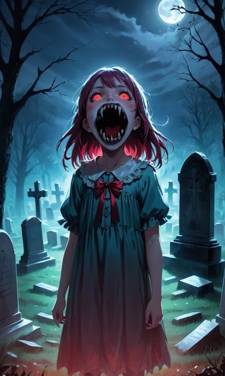 Monster Codex-Abyss girl | 怪物志-裂嘴女 | 深渊巨口